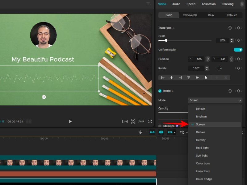 Step 4 - Use the video in your editor